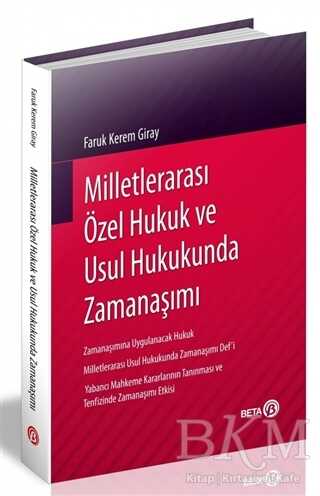 Milletlerarası Özel Hukuk ve Usul Hukukunda Zamanaşımı - Beta Yayınevi