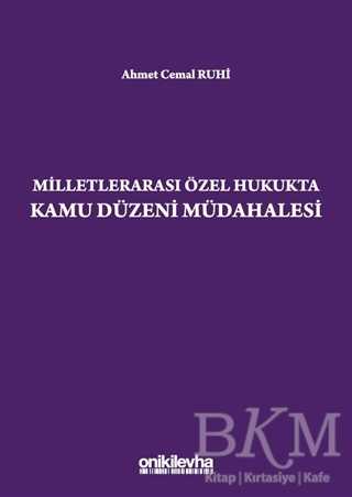 Milletlerarası Özel Hukukta Kamu Düzeni Müdahalesi - On İki Levha Yayınları