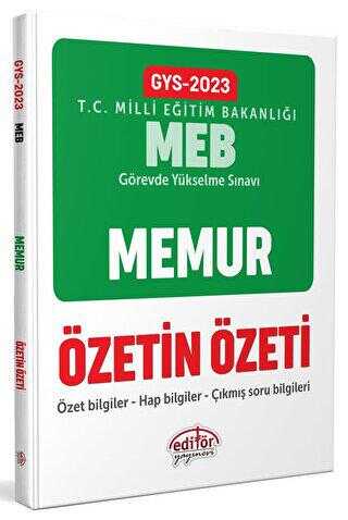 Milli Eğitim Bakanlığı Memur GYS Özetin Özeti - 1