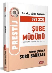Milli Eğitim Bakanlığı Şube Müdürlüğü Prestij Tamamı Çözümlü GYS Soru Bankası - Data Yayınları