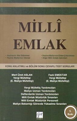 Gazi Kitabevi Milli Emlak - 1