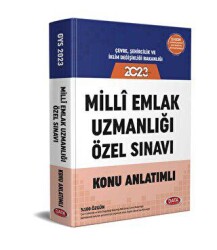 Milli Emlak Uzmanlığı Özel Sınavı Konu Anlatımlı Konu Anlatımlı - Data Yayınları