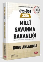 2026 GYS-ÜDS Milli Savunma Bakanlığı Konu Anlatımlı - Data Yayınları