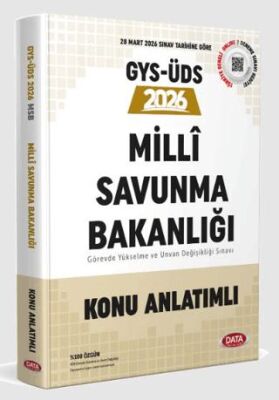 2026 GYS-ÜDS Milli Savunma Bakanlığı Konu Anlatımlı - 1