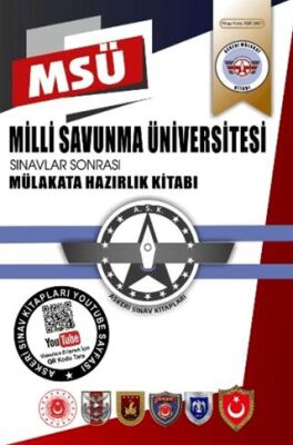 Milli Savunma Üniversitesi MSÜ Mülakat Kitabı - 1