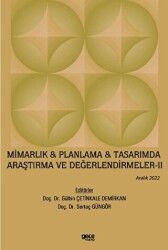 Mimarlık & Planlama & Tasarımda Araştırma ve Değerlendirmeler - 2 - Aralık 2022 - Gece Kitaplığı