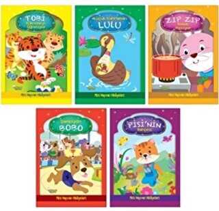 Mini Hayvan Hikayeleri 5 Kitap Takım - Selimer Yayınları