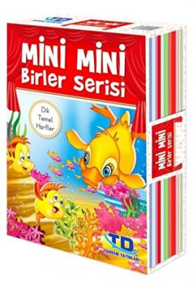 Mini Mini Birler Serisi Dik Temel Harflerle 20 Kitap Takım - 1