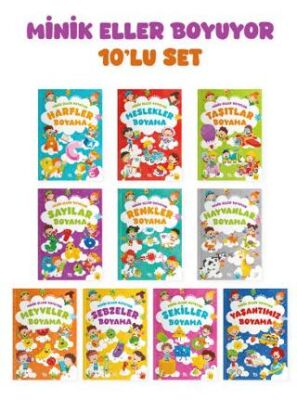 Minik Eller Boyuyor – 10`lu Kitaplık Seti - 1