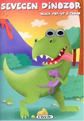Minik Pop-up Kitabım - Sevecan Dinozor