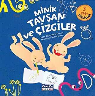 Minik Tavşan ve Çizgiler - Çamlıca Çocuk Yayınları