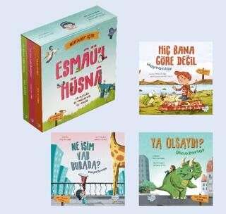 Minikler İçin Esmâü`l Hüsnâ Seti 3 Çift Taraflı Kitap - 1