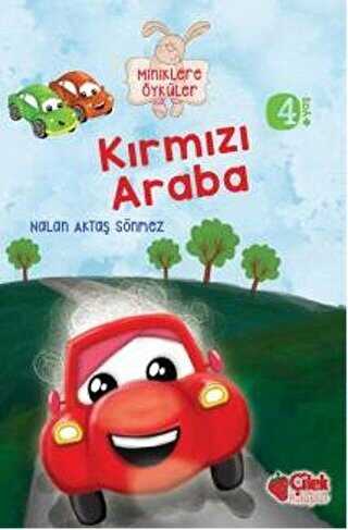 Miniklere Öyküler - Kırmızı Araba Büyük Boy - Çilek Kitaplar