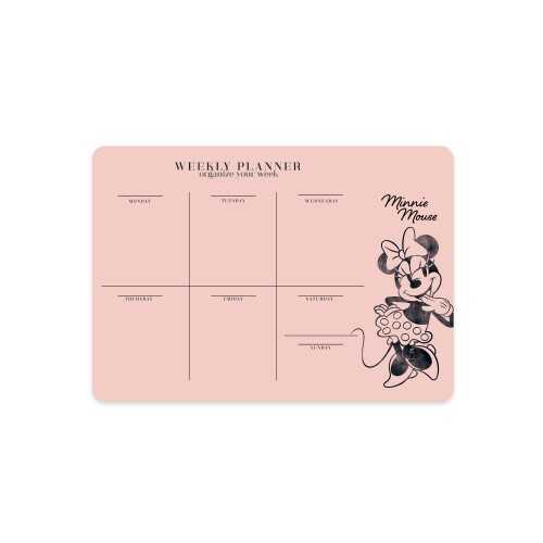 Minnie Mouse Planner Haftalık Blok 17x24 Cm