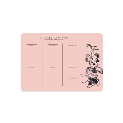 Minnie Mouse Planner Haftalık Blok 17x24 Cm - 1