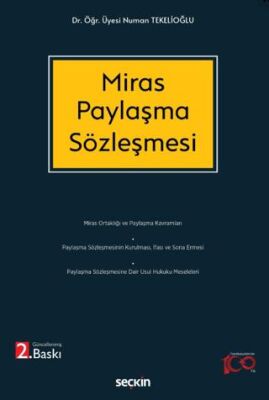 Miras Paylaşma Sözleşmesi - 1