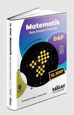 Miray Yayınları 10. Sınıf Matematik Ders Anlatım Fasikülleri - 1