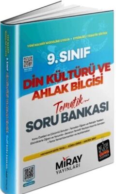 Miray Yayınları 9. Sınıf Din Kültürü ve Ahlak Bilgisi Tematik Konu Özetli Soru Bankası - 1