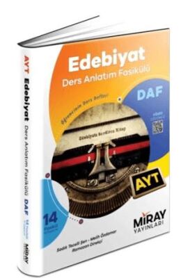 Miray Yayınları AYT Edebiyat Ders Anlatım Fasikülleri - 1