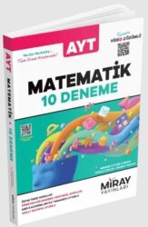 Miray Yayınları AYT Matematik 10 Deneme - Miray Yayınları