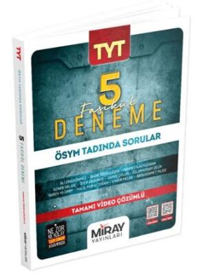 Miray Yayınları TYT 5 Deneme - 1