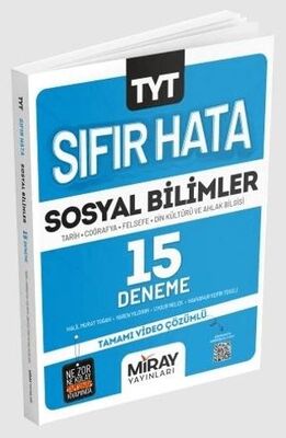 Miray Yayınları TYT Sıfır Hata Sosyal Bilimler 15 Deneme - 1