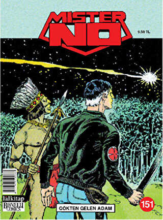 Mister No Sayı: 151 Gökten Gelen Adam - Lal Kitap