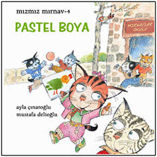 Mızmız Mırnav 4 - Pastel Boya - Uçanbalık Yayıncılık