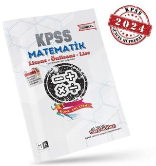 MK Yayıncılık KPSS Matematik El Yazısı Ders Notları Kitabı - 1