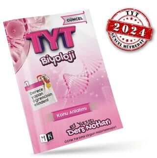 MK Yayıncılık TYT Biyoloji El Yazısı Ders Notları Kitabı - 1