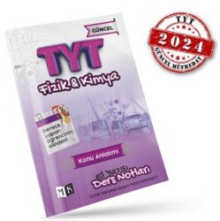 MK Yayıncılık TYT Fizik - Kimya El Yazısı Ders Notları Kitabı - MK Yayıncılık