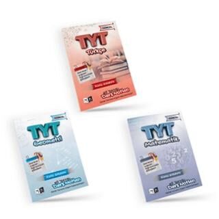MK Yayıncılık TYT Türkçe-Matematik-Geometri El Yazısı Ders Notları Kitapları - 1