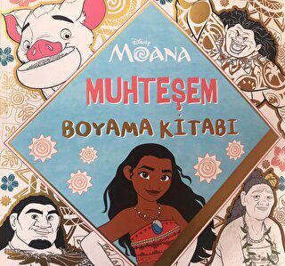Moana Muhteşem Boyama Kitabı - 1