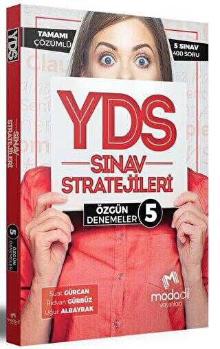 Modadil Yayınları YDS Sınav Stratejileri 5 - Özgün Denemeler - Modadil Yayınları