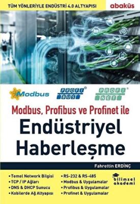 Modbus Profibus ve Profinet ile Endüstriyel Haberleşme kapağı