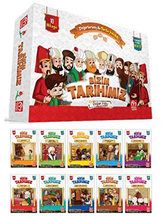 Bizim Tarihimiz Hikaye Serisi 10 Kitap - Model Eğitim Yayıncılık