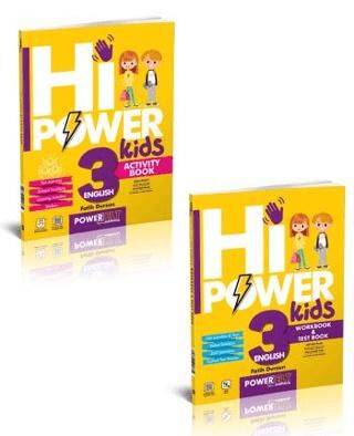 Model Eğitim Yayıncılık 3. Sınıf Hi! Power Kids İngilizce Set - 1