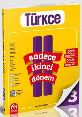 Model Eğitim Yayıncılık 3. Sınıf Sadece İkinci Dönem Türkçe - 1