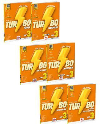 Model Eğitim Yayıncılık 3. Sınıf Turbo Eğitim Seti 6 Kitap - 1