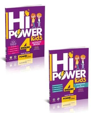 Model Eğitim Yayıncılık 4. Sınıf Hi! Power Kids İngilizce Set - 1