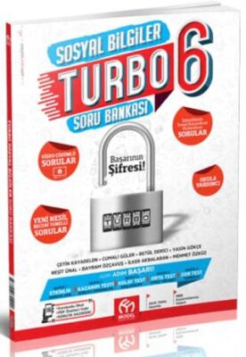 Model Eğitim Yayıncılık 6. Sınıf Turbo Sosyal Bilgiler Soru Bankası - 1