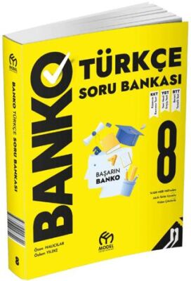 Model Eğitim Yayıncılık 8. Sınıf Banko Türkçe Soru Bankası - 1