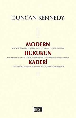 Modern Hukukun Kaderi - Dost Kitabevi Yayınları