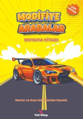Modifiye Arabalar Boyama Kitabı - 1