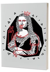 Mona Lisa - Süresiz Ajanda - Kırmızı Ada Yayınları