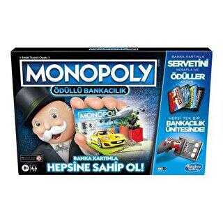 Hasbro Monopoly E8978 Ödüllü Bankacılık Kutu Oyunu