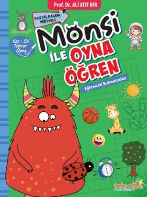 Monsi ile Oyna Öğren Eğlenceli Bulmacalar - 1