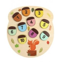 Montessorı Sincap Bultak - Aklımda Zeka Oyunları