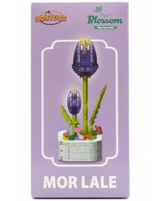 Mor Lale Mini Çiçek Lego - 1