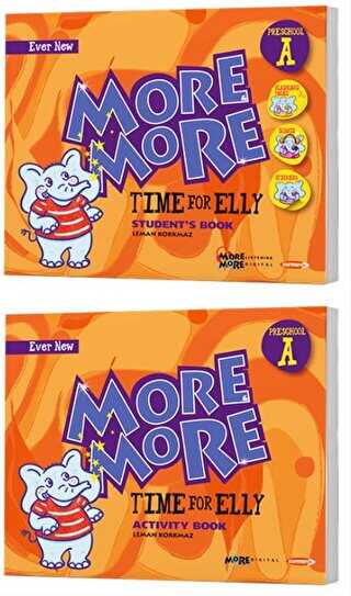 More and More Time for Elly A Students Book - Activity Book Kurmay ELT Yayınları